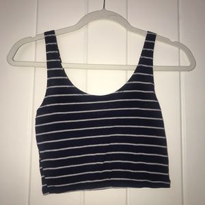 Striped Crop Top